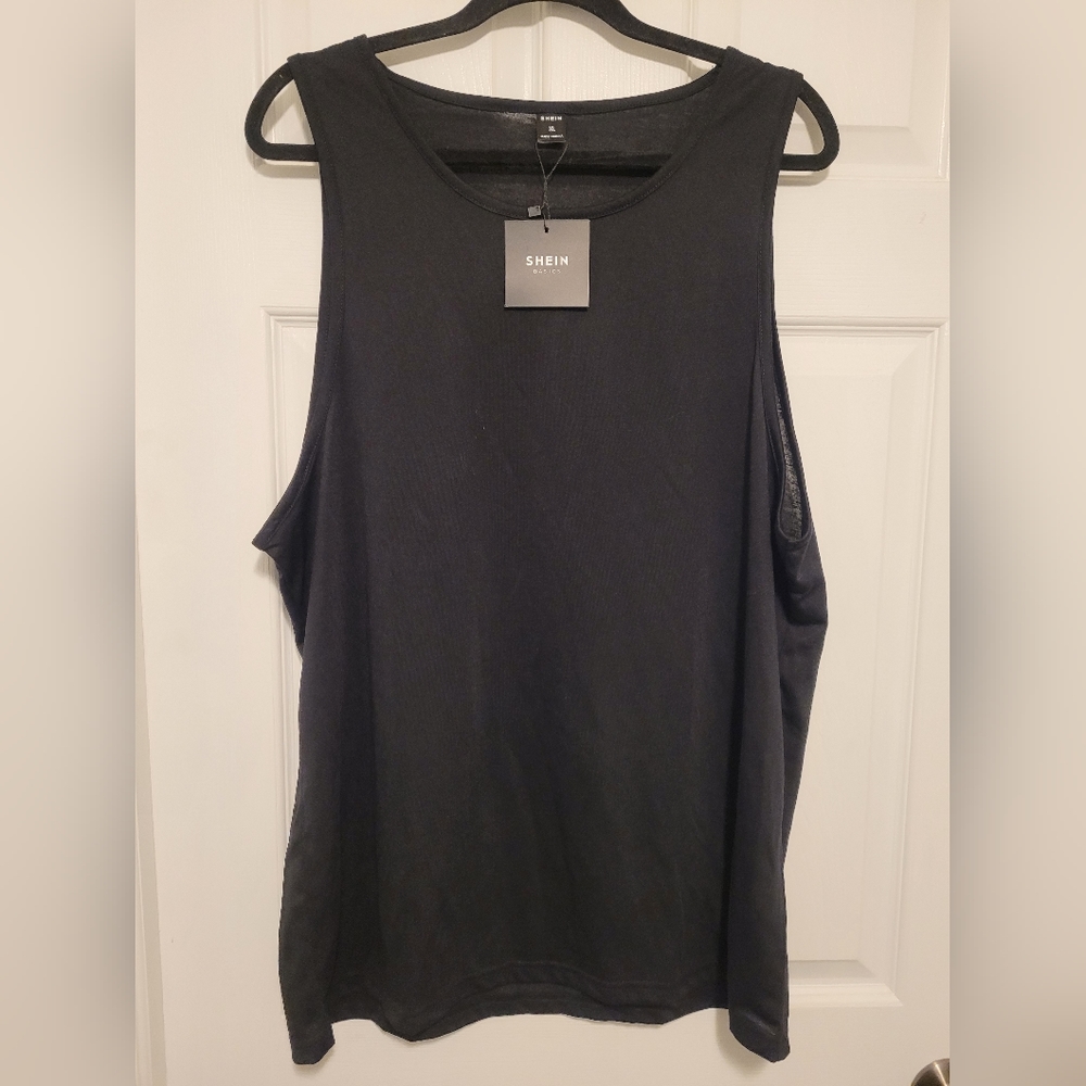 Shein Basics Black Tank